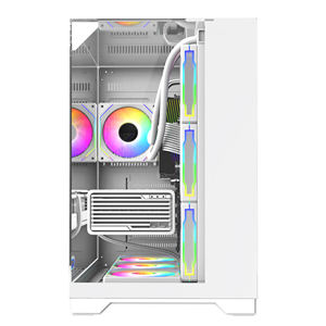 Nouvelle tendance en gros de boîtier de <span class=keywords><strong>PC</strong></span> de jeu panneau en verre trempé boîtier d'ordinateur qualité fiable <span class=keywords><strong>grand</strong></span> boîtier d'ordinateur de jeu de stockage - Product Image 2