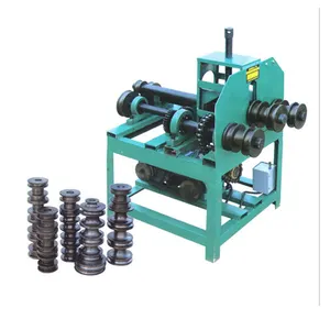 Processing electric pipe bender square pipe round pipe bending machine bending arc machine weighted shed iron bending