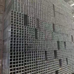 Tuyaux carrés en acier galvanisé ERW de bonne qualité pour la fabrication de composants mécaniques et le soudage (certifiés JIS GS KS) - Product Image 4