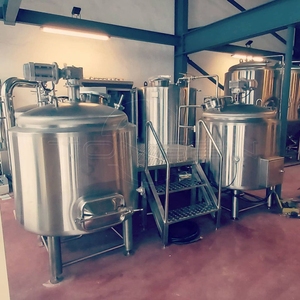 Machine à brasser la bière de 500 l 1000 l, machine à brasser la bière automatique pour <span class=keywords><strong>brasserie</strong></span> commerciale - Product Image 3