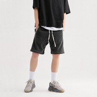 Short de sport personnalisé pour homme, léger, séchage rapide, taille élastique, écologique, respirant, longueur genou, idéal pour la course et l'entraînement