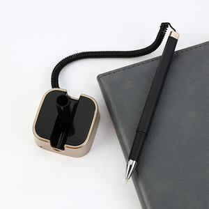 Otel Bar ofis kırtasiye sabit masaüstü imza için özelleştirilmiş nötr 0.5mm tükenmez kalem jel kalemler - Product Image 3