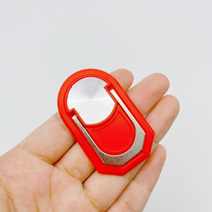 Cd Pattern 360 Degree Rotating Alloy U Shape Mobile Phone Ring Holder Lazy Phone Stand Support - Product Image 2