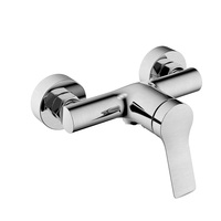 Ensemble de mitigeur de douche en acier inoxydable SUS304, robinet de douche à levier unique avec douchette à main, sans plomb, kit de douche en acier inoxydable 304