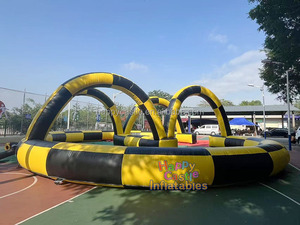 Chất lượng cao Inflatable-Race-Track Inflatable Bumper xe <span class=keywords><strong>Arena</strong></span> cho trẻ em ngoài trời trò chơi - Product Image 6