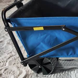 Blu OEM strumenti personalizzati ruote Design maniglia piattaforma freno camion la migliore vendita pesante Trolley magazzino carrello Cargo nuovo - Product Image 6