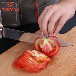 YUEYANG Premium Japonês Chef Faca <span class=keywords><strong>Set</strong></span> Aço Inoxidável Alemão com Lâmina de Damasco para Casa e Restaurante Uso Inclui Caixa de Presente - Product Image 5