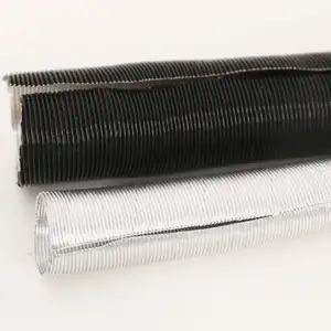 Automotibe heatshield 전기 케이블 제어 배선 열 보호 알루미늄 엔진 열교환 기 호스