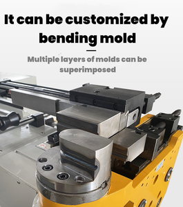 Usine personnalisée CNC Machine à cintrer les tuyaux Outils <span class=keywords><strong>Cintreuse</strong></span> de tuyaux Moule Mandrin Tube de <span class=keywords><strong>cuivre</strong></span> automatique Machine à cintrer - Product Image 5