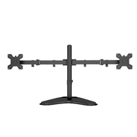 Support de montage pour ordinateur portable et moniteur rotatif à 360°, double écran, 15-33 pouces, vente en gros