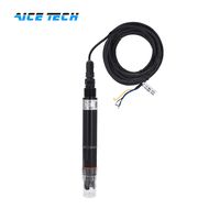 Sonde d'électrode pH numérique en ligne, précision 0,02 pH, consommation ultra-faible 0,3 W, alimentation CC 7-30 V, sortie RS485 pour eaux usées et aquaculture