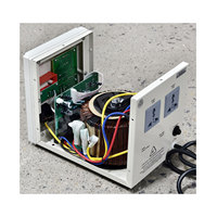 Stabilisateur de tension automatique monophasé SDR-3000VA de type relais/microprocesseur, régulateur AVR 220/230VAC, affichage LED, CE RoHS