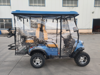 Voiturette de golf électrique classique économique avec moteur 4KW, batterie sans entretien, autonomie de 70-90 km, sièges de luxe pour usage personnel