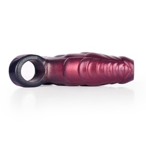 อุปกรณ์ช่วยสำเร็จความใคร่สำหรับผู้ชายแบบสวมใส่ ยี่ห้อ NNSX รุ่น Wholesale Men Wear Hollow Dildos ช่วยเพิ่มความยาวองคชาต พร้อมผิวสัมผัสหยาบแบบนวดหนังศีรษะเต่า - Product Image 6