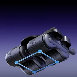 Dụng cụ tập bụng tự động bật trở lại bốn bánh xe, giảm mỡ bụng cho nam nữ, dụng cụ tập thể dục tại nhà, hỗ trợ khuỷu tay cho máy lăn bụng - Product Image 6