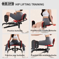 Máquina para Glúteos y Piernas, Entrenamiento de Músculos del Suelo Pélvico, Abducción, Levantamiento de Cadera, Adelgazamiento, Equipo para Ejercicios de Piernas