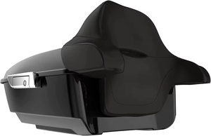 Coffre de rangement <span class=keywords><strong>King</strong></span> Tour Pack avec dossier pour Street <span class=keywords><strong>Road</strong></span> Glide 14-23, sac arrière ABS noir 58L, garantie 1 an - Product Image 2