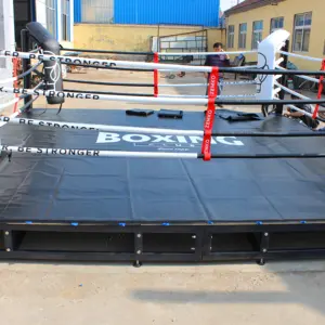 临沂市地板拳击台健身房产品比赛室外带屋顶的聚氯乙烯罩