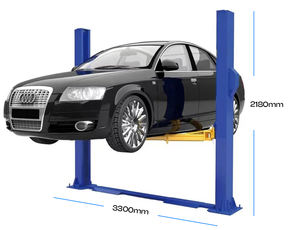 Elevador de coche de dos postes de bajo precio con liberación manual de dos lados Elevador de coche de 2 postes - Product Image 4