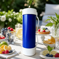 Bouteille en acier vide personnalisable pour cartouche de crème, avec options de logo et de couleur