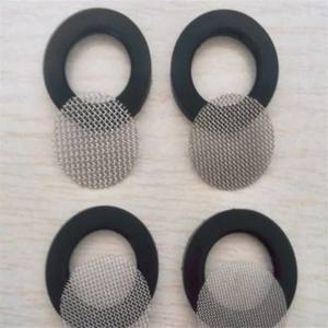 <span class=keywords><strong>Junta</strong></span> de filtro de goma de <span class=keywords><strong>silicona</strong></span>, sello de aceite de filtro plano, Filtro de acero 304 - Product Image 3