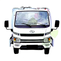 Petit camion à ordures compacté