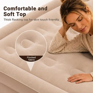 Single Inflatable <b>Mattress</b> Reinforced Construction Hotel-Quality Guest Bed Solution for Home & Travel - Product Image 4