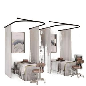 <span class=keywords><strong>Rideau</strong></span> de séparation pour salon de beauté en forme de U, translucide, non transparent, pour centre de soins de santé, nouveau style chinois, avec <span class=keywords><strong>tringle</strong></span> en tissu - Product Image 6