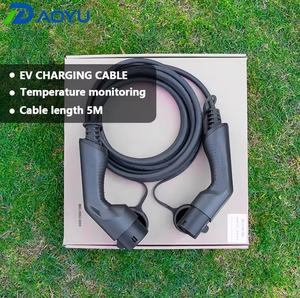 สายชาร์จรถยนต์ไฟฟ้าแบบ 3 เฟส ชนิดที่ 2 ถึง ชนิดที่ 2 ทนทาน รองรับมาตรฐาน IEC 62196 32A ชาร์จเร็ว สำหรับใช้ในบ้าน สถานที่สาธารณะ และเชิงพาณิชย์ - Product Image 4