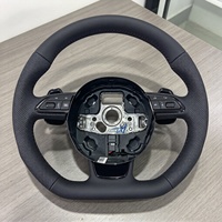 Volant en cuir le plus vendu pour Audi TT A3 A4 B8 A5 A6 C6 C7 A7 R8 RS RS3 RS4 RS5 S5 B9 RS6 RS7 Q3 Q5 Q7 - Pièces automobiles