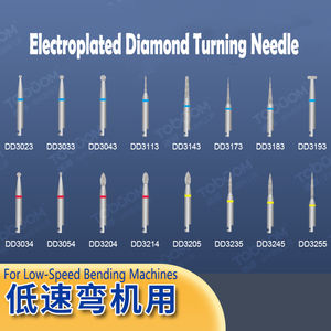 Toboom DD3 serie punte diamantate dentarie frese rotanti a gambo di diamante frese Abrasive per laboratorio odontoiatrico e clinica frese di lucidatura - Product Image 2