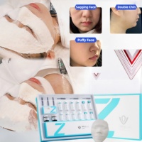 Kit Complet Masque 3D Effet Mummy pour Lifting Facial en V, Bandeau Professionnel Anti-Âge Raffermissant et Sculptant la Ligne du Menton, Vente en Gros