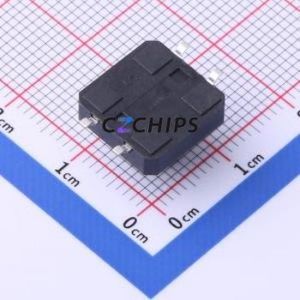 TS-KG1103S-BB85F Tactile Switch SMD-4P,12x12mm Switch Single Pole Single Throw Round Button 2.5N Vertical Mount - Product Image 2