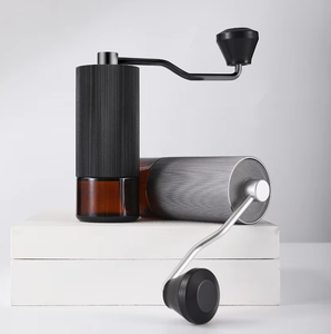 Molinillo de Café Manual Portátil de Acero Inoxidable con Diseño de Madera, Herramienta de Cocina <span class=keywords><strong>para</strong></span> Moler Granos de Café - Product Image 1