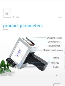 2020 buena calidad Industrial portátil de código QR inteligente impresora de inyección de tinta - Product Image 3
