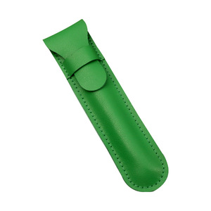Astuccio Portatile in Pelle PU di Alta Qualità con Coperchio a Ribalta, Logo Inciso, Nuovo Prodotto per Affari, Colore Puro e Semplice, Protettivo - Product Image 3