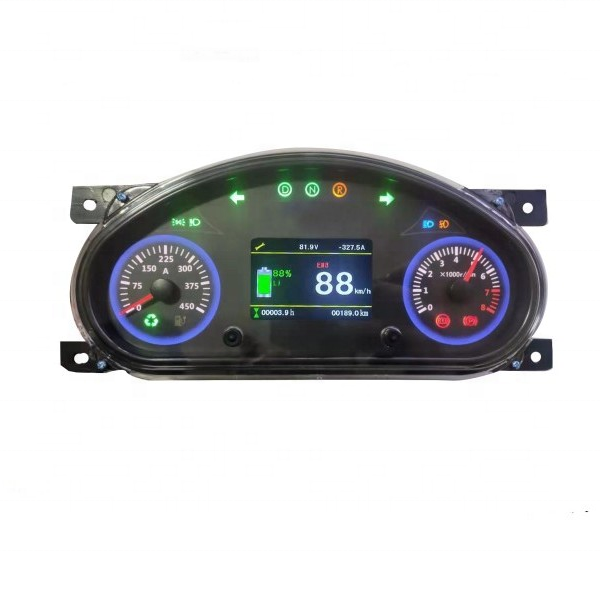 Board Motorcycle Golf Carts Forklift Color Speed Meter Battery Capacity Monitor