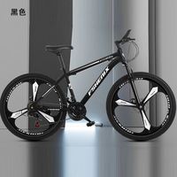 Vente en gros 24 pouces 26 pouces adulte VTT 21 vitesses amortisseur fourche multicolore en option unisexe universel vélos de sport