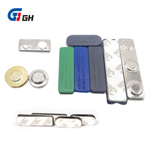 Placa de Identificación Magnética con Logotipo Personalizado, Etiqueta Magnética Cuadrada, Imanes y Placas de Identificación Metálicas, Materiales Magnéticos N35 Ndfeb de Alta Resistencia, Portaetiquetas - Product Image 1