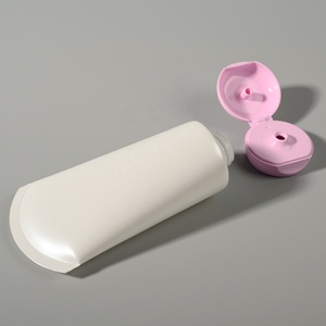 Tubo Cosmetico Personalizzabile Riciclabile PCR per Detergente Viso MOQ 5000 Tubo Squeeze Rotondo Ovale in ABL PBL PE per Crema Solare - Product Image 6