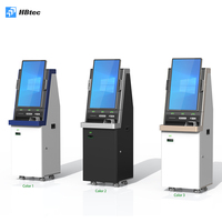 Terminaux de paiement en libre-service sur pied de haute qualité avec lecteur de codes-barres, support pour paiement par lecture de codes et cartes IC POS