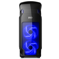 Ruix X8 Design Unique Mid Tower PC Cabinet Installation facile Boîtier de bureau ATX avec table à vue dégagée Boîtier d'ordinateur stocké