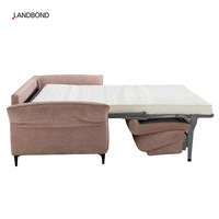 Multifunktionales Hotel-Apartment Wohnzimmer Konvertierbares Modernes Stoff-Schlafsofa Klappbar 3-Sitzer Platzsparend