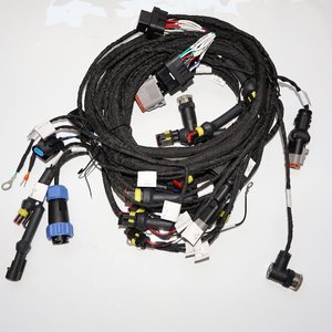 Custom Automotive Waterproof Male to Female Connector Wire Harness Electrical Copper Wire Loom Harness - Product Image 2