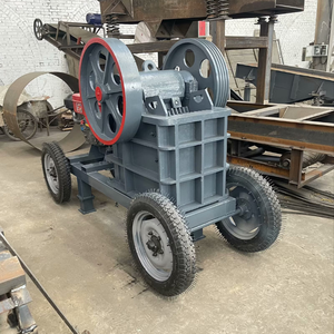 PE220*350 Kleiner Steinbrecher zur Kiesherstellung Diesel-Backenbrecher 20 Tonnen pro Stunde Mobiler Diesel-Backenbrecher Gesteinsbrecher - Product Image 4