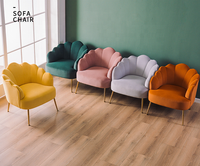 WINSTAR Bestseller Goldene Chrom-Metall-Sofabeine Schräge Eisen-Möbelfüße für Wohnzimmer