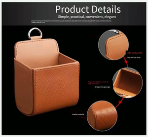 2025 voiture <span class=keywords><strong>sac</strong></span> de rangement climatisation évent tableau de bord soigné Suspension siège boîte de rangement lunettes téléphone portable voiture boîte de rangement - Product Image 5