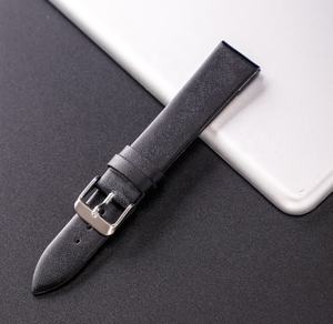 Nouveaux bracelets de <span class=keywords><strong>montre</strong></span> en cuir de couleur <span class=keywords><strong>plate</strong></span> en cuir véritable pour hommes et femmes Bracelet de <span class=keywords><strong>montre</strong></span> <span class=keywords><strong>ultra</strong></span>-mince en stock 14 couleurs disponibles - Product Image 6