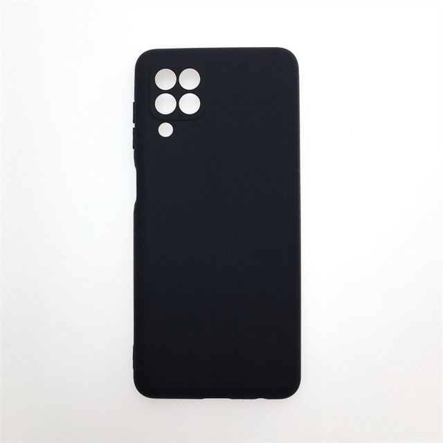 Manufacturer Wholesale Matte TPU Cases Soft Frosted Back Cover Silicone Mobile Phone Case for Samsung Galaxy M32 4G Black