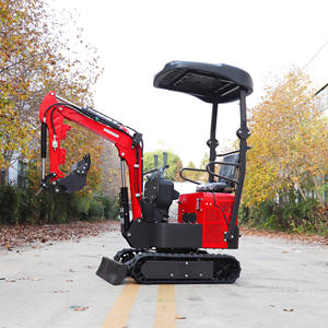 Excavadora de cadenas Somate con motor Koop, 1 año de garantía, para uso agrícola, alta potencia de excavación, certificación CE, capacidad de cazo de 0.02m³ - Product Image 4